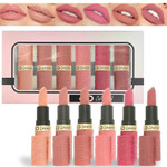 6Pcs Matte Lipstick Makeup Set, Nude/Pink/Rose Red/Mauve/Brown Matte Lipstick Pack Sets For Women, Silky Velvet Lipstick Matte Long Lasting Smudge Proof Lipstick 6Pcs Matte Lipstick Makeup Set, Nude/Pink/Rose Red/Mauve/Brown Matte Lipstick Pack Sets For Women, Silky Velvet Lipstick Matte Long Lasting Smudge Proof Lipstick