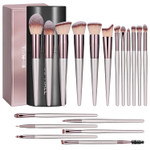 Bs-Mall Makeup Brush Set 18 Pcs Premium Synthetic Foundation Powder Concealers Eye Shadows Blush Makeup Brushes With Black Case (C-Black) Bs-Mall Makeup Brush Set 18 Pcs Premium Synthetic Foundation Powder Concealers Eye Shadows Blush Makeup Brushes With Black Case (C-Black)