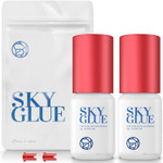 2 Bottles Sky Glue For Eyelash Extensions S+ | Super Strong Black Lash Extension Adhesive For Professional Long Lasting Semi Permanent Individual Lash Extensions | Fast Drying / 7+ Week Retention 5Ml 2 Bottles Sky Glue For Eyelash Extensions S+ | Super Strong Black Lash Extension Adhesive For Professional Long Lasting Semi Permanent Individual Lash Extensions | Fast Drying / 7+ Week Retention 5Ml