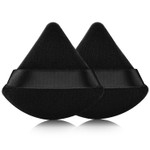 2 Pcs Evaouxiu Triangle Powder Puff For Face Powder, Soft Plush Setting Powder Puff, Velour Cosmetic Foundation Blender Sponge Beauty Makeup Tools (Pink) 2 Pcs Evaouxiu Triangle Powder Puff For Face Powder, Soft Plush Setting Powder Puff, Velour Cosmetic Foundation Blender Sponge Beauty Makeup Tools (Pink)