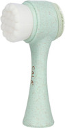 Cala Dual-Action Facial Cleansing Brush (Sage) - Manual Facial Cleansing Brush - Deep Cleansing, Exfoliating, Moisturizing - All Skin Types - Beauty/Skincare