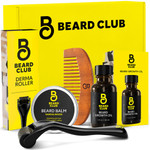 Beard Club Premium Beard Growth Kit - Growth Oil, Vitamins, Vitamin Spray & Boar Bristle Brush - Gift Set Beard Club Premium Beard Growth Kit - Growth Oil, Vitamins, Vitamin Spray & Boar Bristle Brush - Gift Set