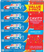 Crest Kid'S Toothpaste, Sparkle Fun (4.6 Oz, 5 Pk.)