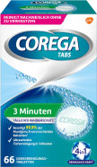 Corega Rapid Denture/Third Teeth Cleaning Sticks, 1X66 Teething Cleaning Tablets - Cleaning In 3 Minutes