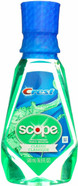 Crest Scope Classic Mouthwash, Original, 16.9 Fl Oz (2 Pack) (Bundle)