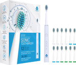 Pursonic Whitening Usb Rechargeable Sonic Toothbrush-12 Brush Heads!- 38,000 Brush Strokes Per Minute-3 Brushing Modes With 2 Minute Auto Timer (Black) Pursonic Whitening Usb Rechargeable Sonic Toothbrush-12 Brush Heads!- 38,000 Brush Strokes Per Minute-3 Brushing Modes With 2 Minute Auto Timer (Black)