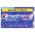 Crest 3D White, Whitening Toothpaste Radiant Mint, 8.2 Oz