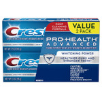 Crest Pro-Health Advanced Whitening Power Toothpaste, Twin Pack