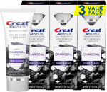 Crest, Toothpaste 3D White Charcoal, 4.1 Ounce
