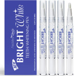 Teeth Whitening Pen (4 Pens) For Teeth Whitening, 40+ Uses, Effective, Painless, No Sensitivity, Travel-Friendly, Beautiful White Smile, Mint Flavor