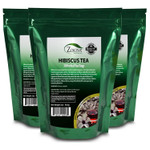 Hibiscus Tea Bags 3-Pack (90 Tea Bags Total) Caffeine-Free Hibiscus Sabdariffa Flowers Bursting With All-Natural Vitamins & Minerals In Pouch By Zokiva Hibiscus Tea Bags 3-Pack (90 Tea Bags Total) Caffeine-Free Hibiscus Sabdariffa Flowers Bursting With All-Natural Vitamins & Minerals In Pouch By Zokiva