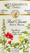 Celebration Herbals Organic Red Clover Herb And Flower Tea Caffeine Free - 24 Herbal Tea Bags