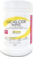 Lucas-Cide Disinfecting Wipes - Multi Surface Cleaner Disinfectant Wipes - Convenient Antibacterial Wipes For Cleaning Products - 1 Step Disinfectant Sanitizing Wipes - 160 Cleaning Wipes Travel Size Lucas-Cide Disinfecting Wipes - Multi Surface Cleaner Disinfectant Wipes - Convenient Antibacterial Wipes For Cleaning Products - 1 Step Disinfectant Sanitizing Wipes - 160 Cleaning Wipes Travel Size