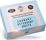 Eco Roots Laundry Detergent Sheets  64 Loads Eco-Friendly Fresh Breeze Laundry Sheets, Travel Size, Biodegradable & Hypoallergenic  Zero-Waste Detergent Alternative