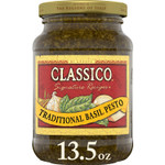 Classico Signature Recipes Traditional Basil Pesto Sauce & Spread (13.5 Oz Jar) Classico Signature Recipes Traditional Basil Pesto Sauce & Spread (13.5 Oz Jar)