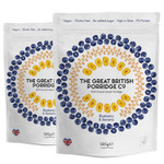 The Great British Porridge Co Gluten Free & Vegan Friendly Nutritious Instant Porridge (Blueberry & Banana, 2-Pack) The Great British Porridge Co Gluten Free & Vegan Friendly Nutritious Instant Porridge (Blueberry & Banana, 2-Pack)