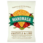 Manomasa Chipotle & Lime Tortilla Chips - 160G