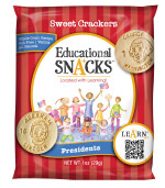 Educational Snacks  Variety Pack | Nut-Free, All-Natural Educational Snacks For Kids | 6 Different Subjects  5 Bags Each | 30-Pack For Classrooms, Gifting & Learning On The Go?