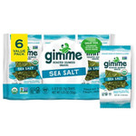 Gimme Seaweed Organic Premium Roasted Seaweed Snacks, Chili Lime, 6 Count, Keto, Vegan, Gluten-Free, Great Source Of Omega3S And Iodine, Healthy On-The-Go Snack For Kids And Adults