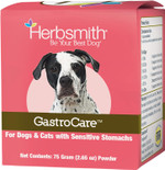 Herbsmith Gastrocare - For Cats & Dogs With Sensitive Stomachs - Cat And Dog Digestive Support - Ease Canine And Feline Sensitive Stomach - 75G Herbsmith Gastrocare - For Cats & Dogs With Sensitive Stomachs - Cat And Dog Digestive Support - Ease Canine And Feline Sensitive Stomach - 75G