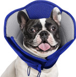 Aofitee Dog Cone- Adjustable Cone For Dogs After Surgery, Breathable Soft Cone Dog Collar To Prevent Licking Wounds, Pet Elizabethan Collar For Small Dogs, Blue S Aofitee Dog Cone- Adjustable Cone For Dogs After Surgery, Breathable Soft Cone Dog Collar To Prevent Licking Wounds, Pet Elizabethan Collar For Small Dogs, Blue S