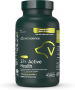 Vetriscience 27+ Active Health Chews, Canine Plus Daily Multivitamin For Puppies And Adult Dogs, Balanced Vitamins, Minerals & Antioxidants, Health And Wellness Support, Veggie, 30 Count Vetriscience 27+ Active Health Chews, Canine Plus Daily Multivitamin For Puppies And Adult Dogs, Balanced Vitamins, Minerals & Antioxidants, Health And Wellness Support, Veggie, 30 Count