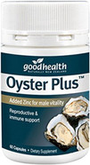 Goodhealth Zinc Plus Oyster Extract 60 Capsules Natural Marine-Sourced Zinc Supplement Imported From New Zealand Goodhealth Zinc Plus Oyster Extract 60 Capsules Natural Marine-Sourced Zinc Supplement Imported From New Zealand