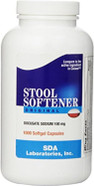Sda Laboratories Docusate Sodium 100 Mg Stool Softener, Fast-Acting Relief From Occasional Constipation For Easier Bowel Movements, 1000 Softgels (1 Pack) Sda Laboratories Docusate Sodium 100 Mg Stool Softener, Fast-Acting Relief From Occasional Constipation For Easier Bowel Movements, 1000 Softgels (1 Pack)