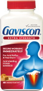 Gaviscon Extra Strength Butterscotch Antacid Tablets 60 Count