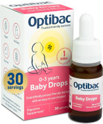 Optibac Probiotics Baby Drops - Vegan Probiotic For Newborn Babies & Infants To Support Digestion & Immune Health, 1 Billion Cfu - 30 Day Supply
