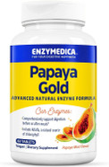 Enzymedica Papaya Gold, Advanced Digestive Enzymes With Natural Organic Papaya & Chlorophyll For Comprehensive Digestion Support, High Potency Bromelain & Papain, Vegan, Mint, 60 Chewable Tablets Enzymedica Papaya Gold, Advanced Digestive Enzymes With Natural Organic Papaya & Chlorophyll For Comprehensive Digestion Support, High Potency Bromelain & Papain, Vegan, Mint, 60 Chewable Tablets