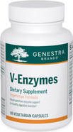 Genestra Brands V-Enzymes | Vegan Digestive Support To Help Lactose Digestion | 60 Capsules Genestra Brands V-Enzymes | Vegan Digestive Support To Help Lactose Digestion | 60 Capsules