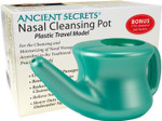 Ancient Secrets Neti Pot Sinus Rinse & Neti Pot Salt Bundle - Nasal Cleansing Pot, Plastic Travel Model + 40 Premeasured Packets Of Nasal Cleansing Salt, Nasal Irrigation System (2 Piece Set) Ancient Secrets Neti Pot Sinus Rinse & Neti Pot Salt Bundle - Nasal Cleansing Pot, Plastic Travel Model + 40 Premeasured Packets Of Nasal Cleansing Salt, Nasal Irrigation System (2 Piece Set)