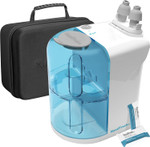 Nasalfresh Md Premium BundleDual Powered Nasal Irrigation System Nasal Rinse And Wash, Sinus Decongestant Relief System, 60 Saline Packets, Case, Rechargeable, 2 Sets Of Nose PillowsSnoring Remedy Nasalfresh Md Premium BundleDual Powered Nasal Irrigation System Nasal Rinse And Wash, Sinus Decongestant Relief System, 60 Saline Packets, Case, Rechargeable, 2 Sets Of Nose PillowsSnoring Remedy