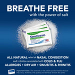 Sinucleanse Inhalo Bronchial Dry Salt Inhaler, 100% All-Natural Salt Crystals Help You Breathe Easier, 1 Portable Respiratory Inhaler