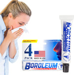 Boroleum Dry Nose Relief Nasal Soreness & Stuffy Nose Relief | Medicated Nasal Gel And Moisturizer | 5-Pack, 0.6 Oz. Tubes Boroleum Dry Nose Relief Nasal Soreness & Stuffy Nose Relief | Medicated Nasal Gel And Moisturizer | 5-Pack, 0.6 Oz. Tubes
