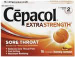 Cepacol Extra Strength Sore Throat Relief Lozenges, Honey Lemon Cough Drops, Maximum Numbing- Fast Acting Sore Throat, Mouth & Canker Sore Pain Relief With Benzocaine & Menthol, 16 Count Cepacol Extra Strength Sore Throat Relief Lozenges, Honey Lemon Cough Drops, Maximum Numbing- Fast Acting Sore Throat, Mouth & Canker Sore Pain Relief With Benzocaine & Menthol, 16 Count