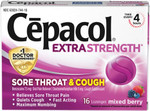 Cepacol Extra Strength Sore Throat Relief Lozenges, Mixed Berry Cough Drops, Maximum Numbing- Fast Acting Sore Throat & Canker Sore Relief With Dextromethorphan & Benzocaine, 16 Count Cepacol Extra Strength Sore Throat Relief Lozenges, Mixed Berry Cough Drops, Maximum Numbing- Fast Acting Sore Throat & Canker Sore Relief With Dextromethorphan & Benzocaine, 16 Count