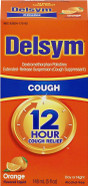 Delsym Adult 12 Hr Cough Relief Liquid, Grape, 5Oz