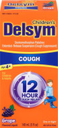 Delsym Children'S 12 Hr Cough Relief Liquid, Grape, 5Oz Delsym Children'S 12 Hr Cough Relief Liquid, Grape, 5Oz