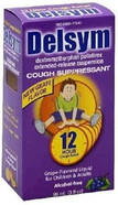 Delsym Cough Suppressant Grape-Flavored Liquid 3 Oz