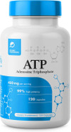 Atp Capsules - 120 Capsules - Adenosine Triphosphate Disodium - 400Mg Per Serving - Boost Energy Endurance Stamina Atp Capsules - 120 Capsules - Adenosine Triphosphate Disodium - 400Mg Per Serving - Boost Energy Endurance Stamina
