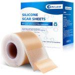 Silicone Scar Sheets, Silicone Scar Tape(1.6 X 120 Roll 3M), Silicone Scar Sheets For Surgical Scars, Keloid Bump Removal, Stretch Marks Removal, C-Section, Burn Et