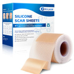 Silicone Scar Sheets, Silicone Scar Tape(1.6 X 120 Roll 3M), Silicone Scar Sheets For Surgical Scars, Keloid Bump Removal, Stretch Marks Removal, C-Section, Burn Et