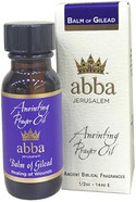 Abba Oil Balm Of Gilead 1/2Oz Anointing Oil Bottle In Gift Box - Abba Jerusalem