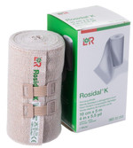 Lohmann & Rauscher Rosidal K Short Stretch Compression Bandage, For Use In The Management Of Acute & Chronic Lymphedema, Edema, & Venous Insufficiency, 1.57" X 5.5 Yards (4Cm X 5M), 1 Roll