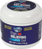 Blue Goo Pain Relieving Gel  Fsa & Hsa Eligible, Fast-Acting, Cooling And Soothing Relief, For Back/Neck Pain, Headache, Leg/Foot Pain, Stiff Joints, Made With 100% Pure Emu Oil, 32 Oz (1 Pack)