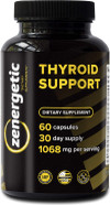 Thyroid Support Supplement With L Tyrosine & Iodine ¦ Focus, Clarity, Energy & Metabolism ¦ Ashwagandha, Vitamin B-12, Magnesium, Schisandra ¦ Hormonal Balance For Women & Men ¦ Non Gmo Thyroid Support Supplement With L Tyrosine & Iodine ¦ Focus, Clarity, Energy & Metabolism ¦ Ashwagandha, Vitamin B-12, Magnesium, Schisandra ¦ Hormonal Balance For Women & Men ¦ Non Gmo