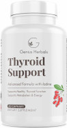 Thyroid Support - Advanced Formula With Iodine, Supports Metabolism & Energy, Supports Healthy Thyroid. Non-Gmo Thyroid Supplement - 60 Capsules Thyroid Support - Advanced Formula With Iodine, Supports Metabolism & Energy, Supports Healthy Thyroid. Non-Gmo Thyroid Supplement - 60 Capsules