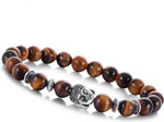 Buddha 8Mm Beaded Bracelet For Women Men Gemstone Chakra Bracelet Jewelry